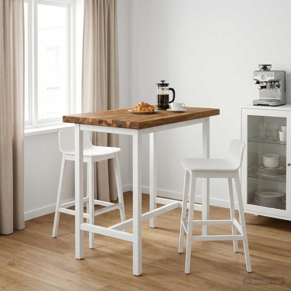 ARDEBO.de - Rechteckige Tischplatte 60 x 50 x 3 cm Rechteckig