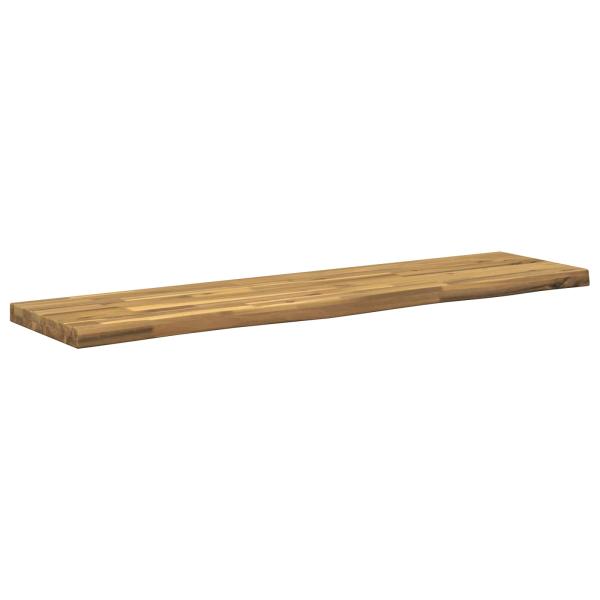 Rechteckige Tischplatte 130 x 30 x 3 cm Rechteckig