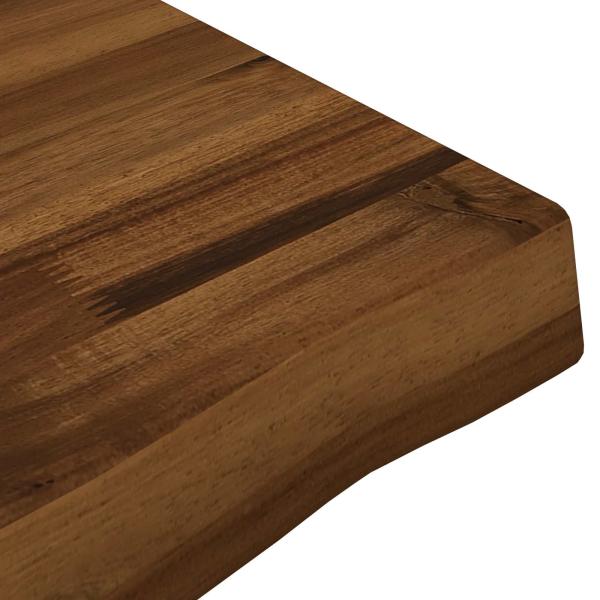 Rechteckige Tischplatte 90 x 50 x 3,5 cm Rechtwinklig Natur