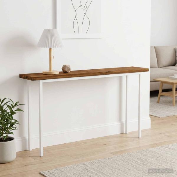 ARDEBO.de - Rechteckige Tischplatte 160 x 30 x 3 cm Rechteckig