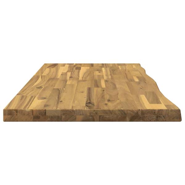 Rechteckige Tischplatte 90 x 50 x 3,5 cm Rechtwinklig Weiß