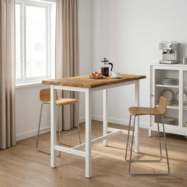 ARDEBO.de - Rechteckige Tischplatte 160 x 40 x 3 cm Rechteckig