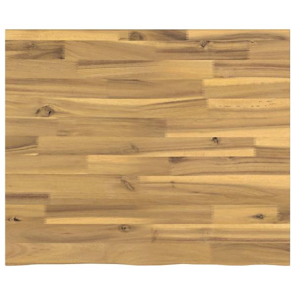 Rechteckige Tischplatte 90 x 50 x 3,5 cm Rechtwinklig Weiß