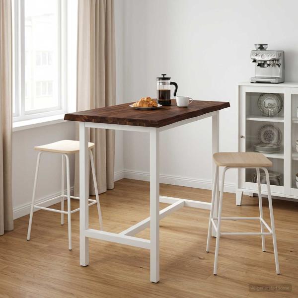 ARDEBO.de - Rechteckige Tischplatte 100 x 40 x 3 cm Rechteckig