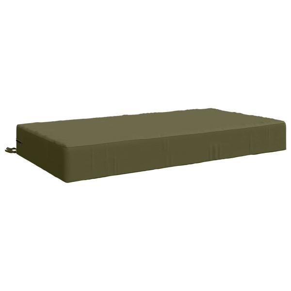 Sitzkissen SOEST 100 % Polyester Olivgrün 120 x 80 x 15 cm