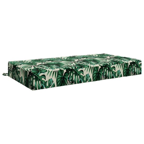 Sitzkissen SOEST 100 % Polyester Blattmuster 120 x 80 x 15 cm
