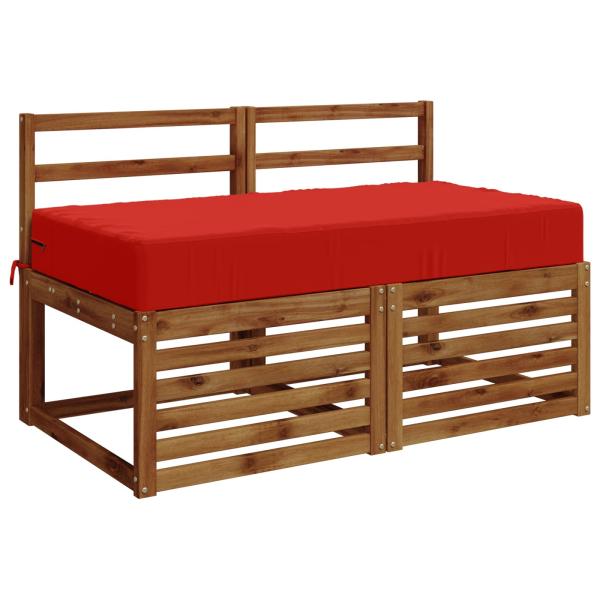 Sitzkissen SOEST 100 % Polyester Rot 120 x 80 x 15 cm