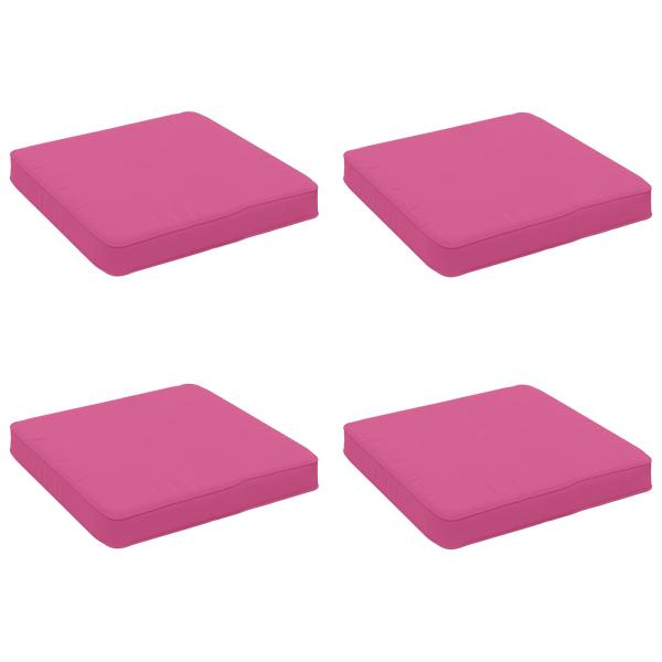 4-teilige Sitzkissen VUGHT 4 pcs 100 % Polyester Rosa