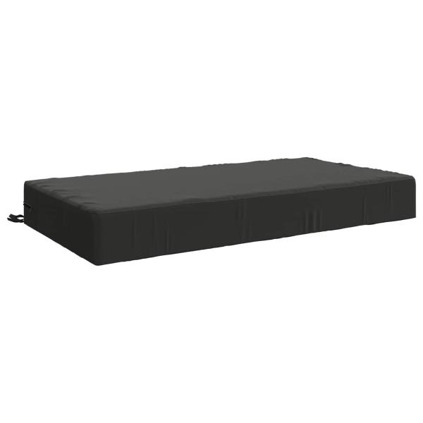 Sitzkissen SOEST 100 % Polyester Anthrazit 120 x 60 x 15 cm