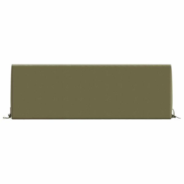 Rückenkissen SOEST 100 % Polyester Olivgrün 120 x 20 x 40 cm