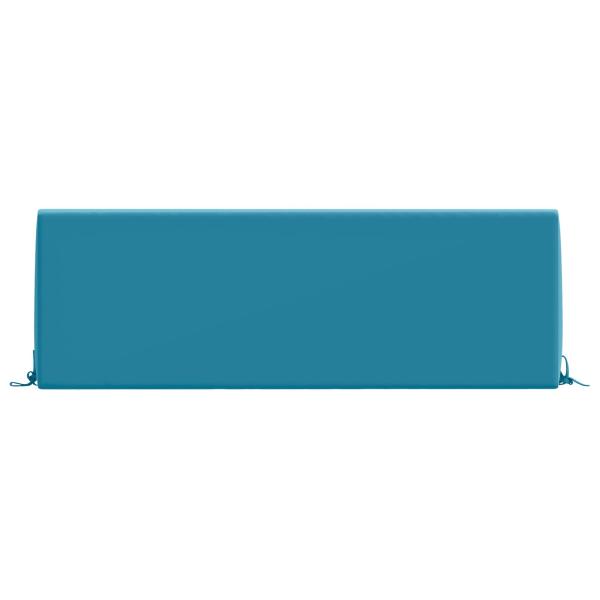 Rückenkissen SOEST 100 % Polyester Hellblau 120 x 20 x 40 cm