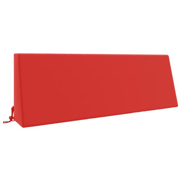 Rückenkissen SOEST 100 % Polyester Rot 120 x 20 x 40 cm