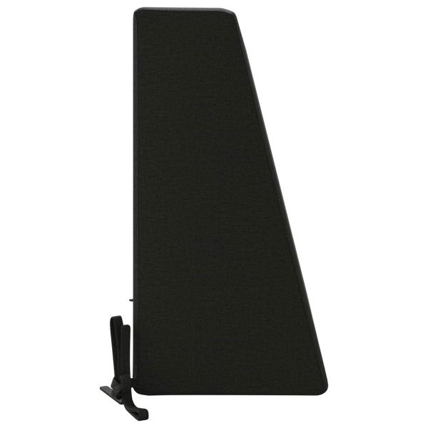 Rückenkissen SOEST 100 % Polyester Schwarz 60 x 20 x 40 cm
