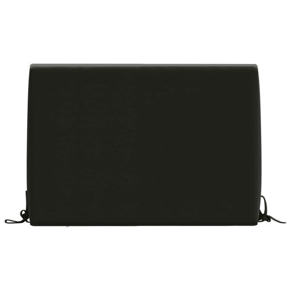 Rückenkissen SOEST 100 % Polyester Schwarz 60 x 20 x 40 cm