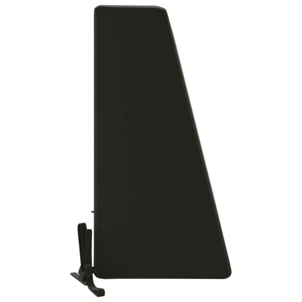 Rückenkissen SOEST 100 % Polyester Schwarz 60 x 20 x 40 cm