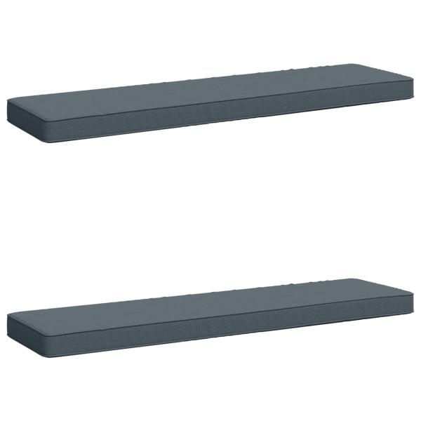 2-teilige Bankkissen VUGHT 2 pcs 100 % Polyester Blau
