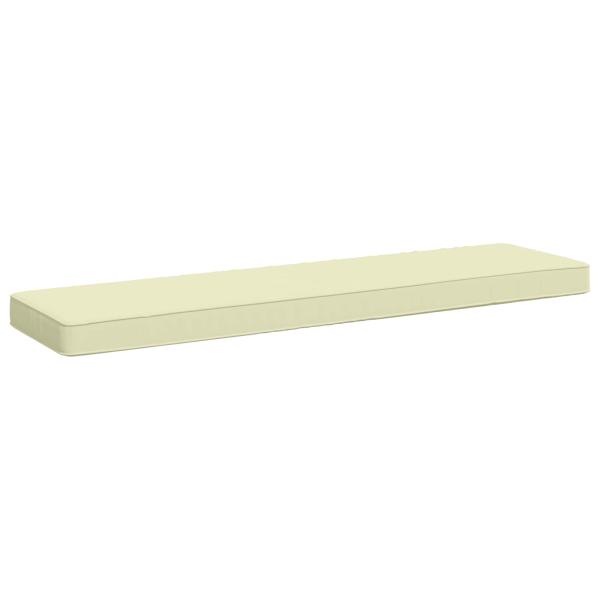 ARDEBO.de - 1-teiliges Bankkissen VUGHT 100 % Polyester Creme