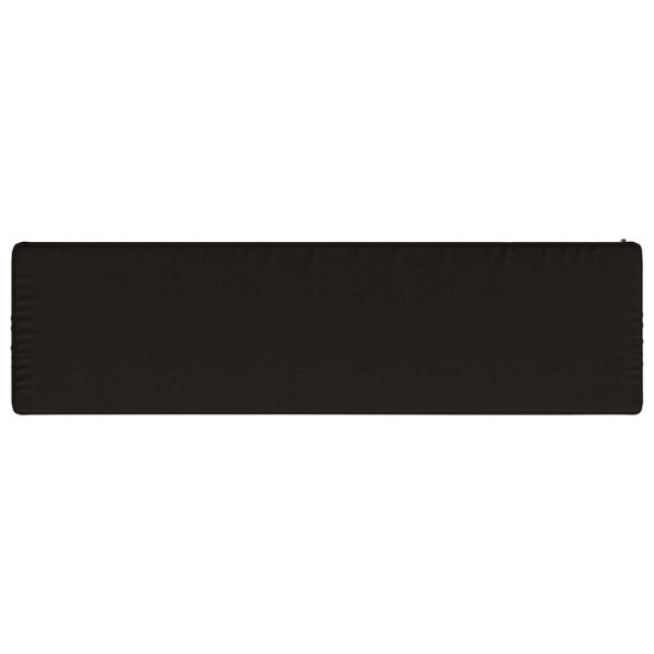 1-teiliges Bankkissen VUGHT 100 % Polyester Schwarz