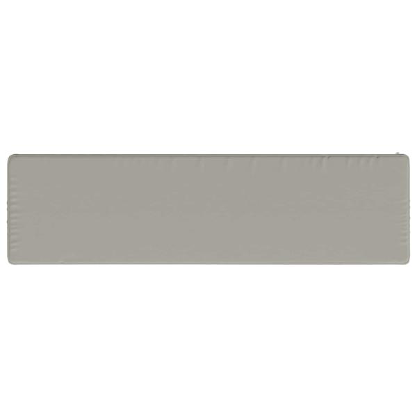 1-teiliges Bankkissen VUGHT 100 % Polyester Grau