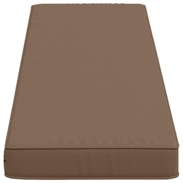 1-teiliges Bankkissen VUGHT 100 % Polyester Taupe
