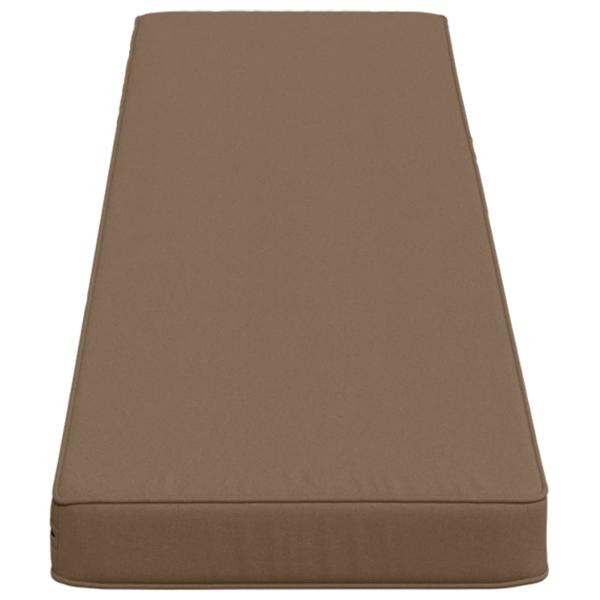 1-teiliges Bankkissen VUGHT 100 % Polyester Taupe