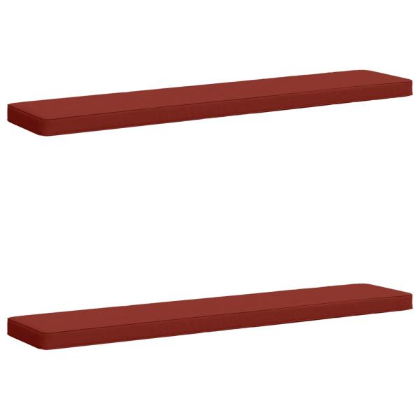 2-teilige Bankkissen VUGHT 2 pcs 100 % Polyester Rot