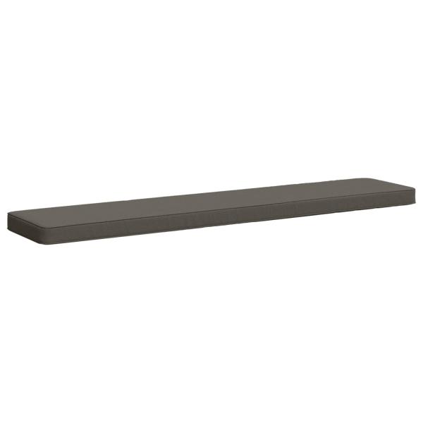 ARDEBO.de - 1-teiliges Bankkissen VUGHT 100 % Polyester Grau