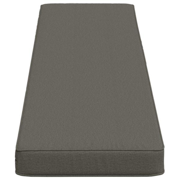 1-teiliges Bankkissen VUGHT 100 % Polyester Grau