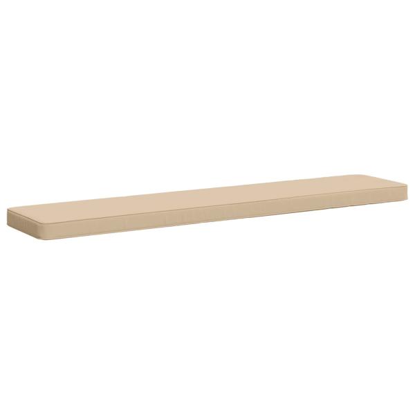 ARDEBO.de - 1-teiliges Bankkissen VUGHT 100 % Polyester Creme