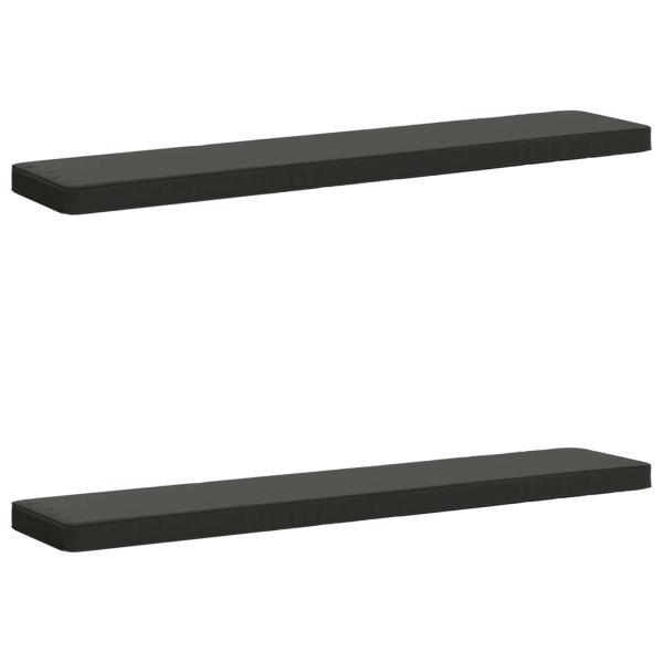 2-teilige Bankkissen VUGHT 2 pcs 100 % Polyester Anthrazit