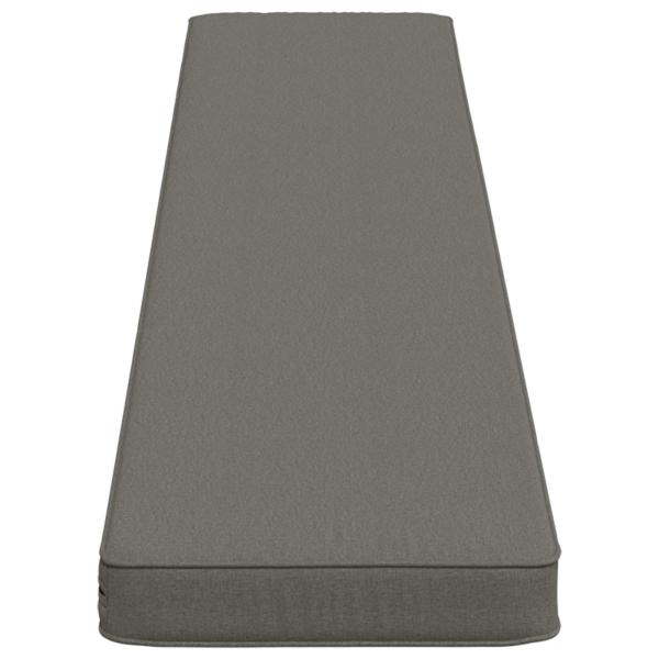2-teilige Bankkissen VUGHT 2 stk. 100 % Polyester Grau