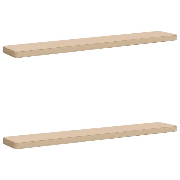 2-teilige Bankkissen VUGHT 2 pcs 100 % Polyester Creme
