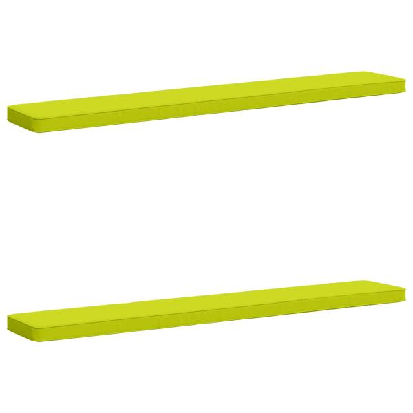 2-teilige Bankkissen VUGHT 2 pcs 100 % Polyester Hellgrün