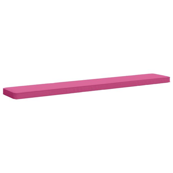 ARDEBO.de - 1-teiliges Bankkissen VUGHT 100 % Polyester Rosa