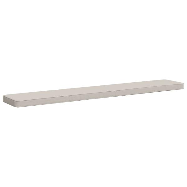 2-teilige Bankkissen VUGHT 2 stk. 100 % Polyester Weiß