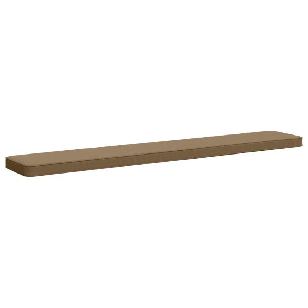 1-teiliges Bankkissen VUGHT 100 % Polyester Taupe
