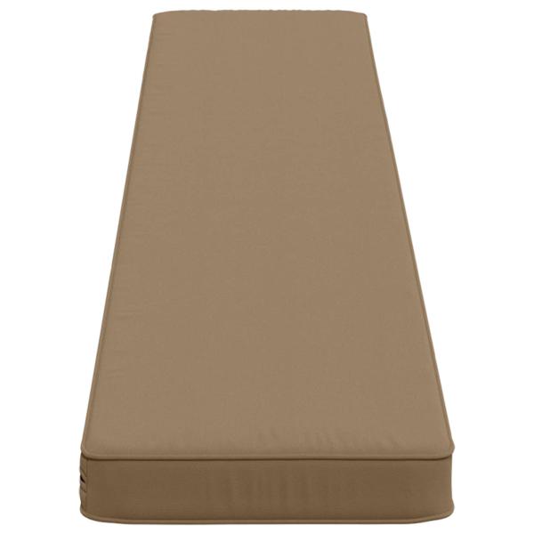 1-teiliges Bankkissen VUGHT 100 % Polyester Taupe