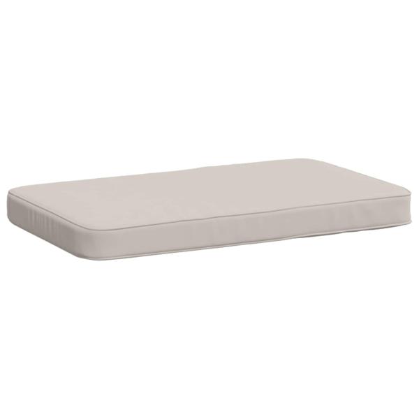 ARDEBO.de - 1-teiliges Bankkissen VUGHT 100 % Polyester Weiß 60 x 40 x 5 cm