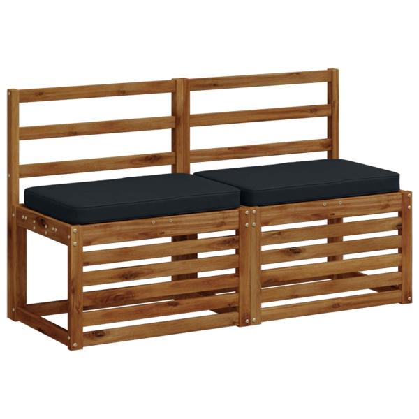 1-teiliges Bankkissen VUGHT 100 % Polyester Dunkelblau