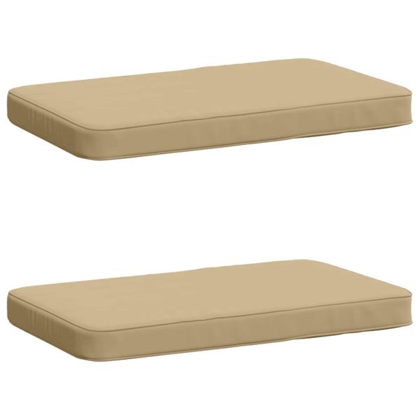 2-teilige Bankkissen VUGHT 2 pcs 100 % Polyester Beige