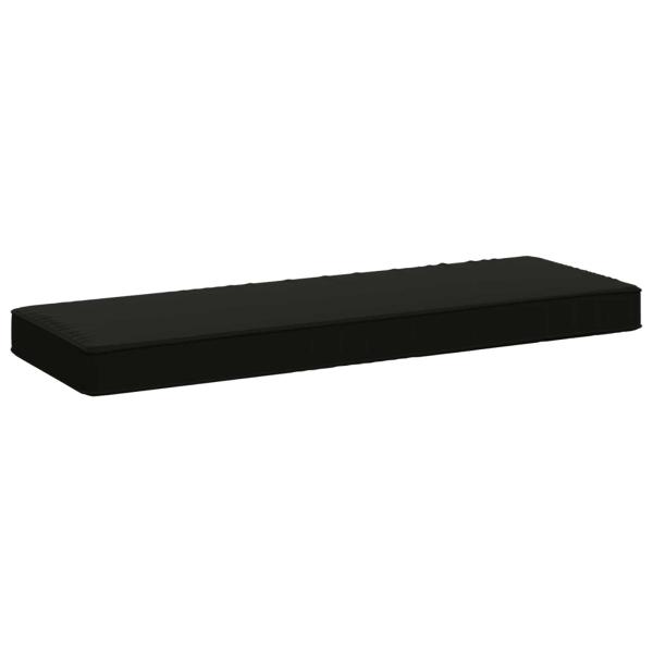 ARDEBO.de - 1-teiliges Bankkissen VUGHT 100 % Polyester Schwarz