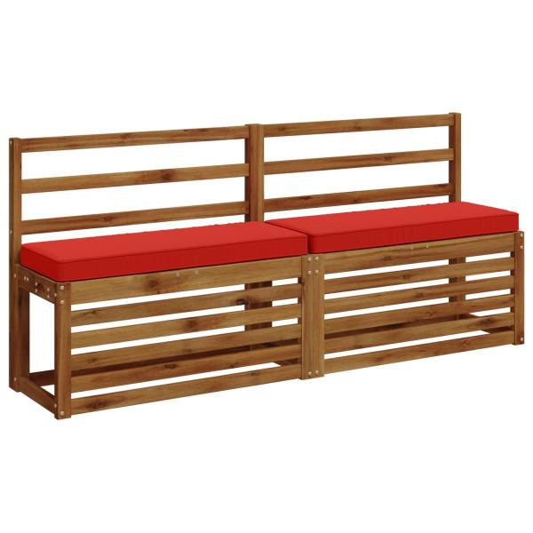 2-teilige Bankkissen VUGHT 2 pcs 100 % Polyester Rot