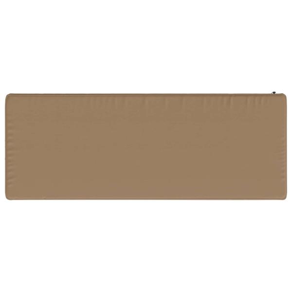 1-teiliges Bankkissen VUGHT 100 % Polyester Taupe
