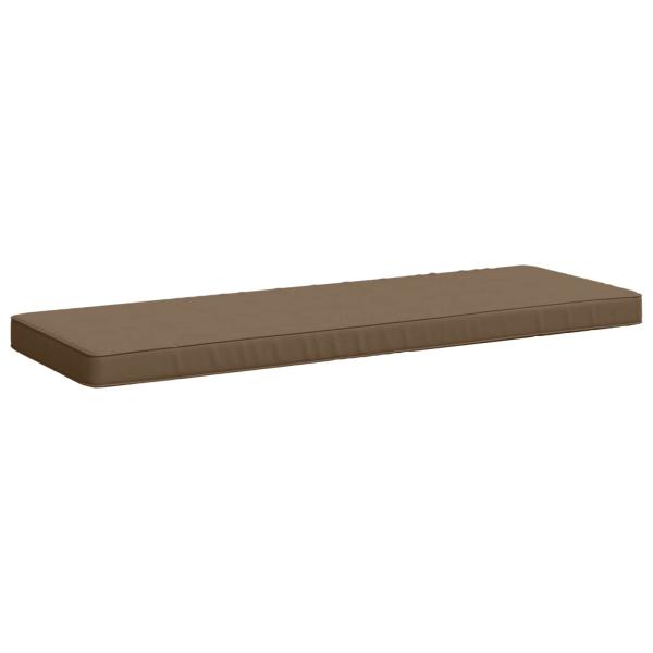 2-teilige Bankkissen VUGHT 2 stk. 100 % Polyester Taupe