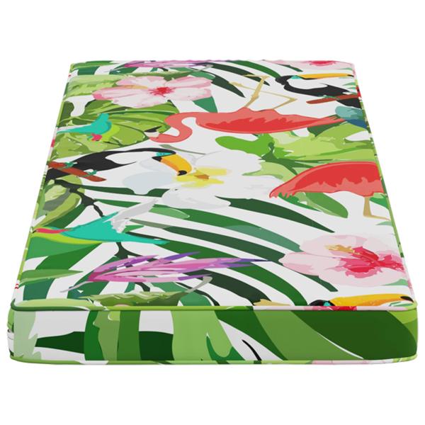 2-teilige Bankkissen VUGHT 2 stk. 100 % Polyester Mehrfarbig