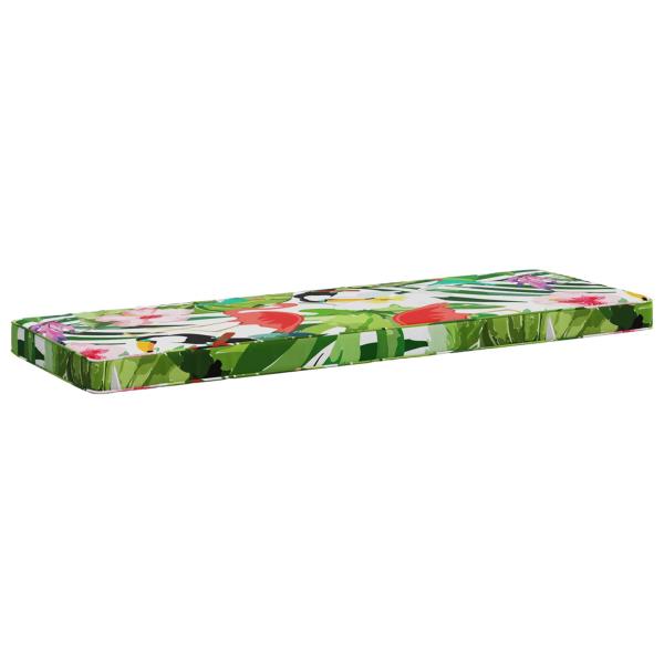 2-teilige Bankkissen VUGHT 2 stk. 100 % Polyester Mehrfarbig