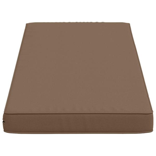 1-teiliges Bankkissen VUGHT 100 % Polyester Taupe
