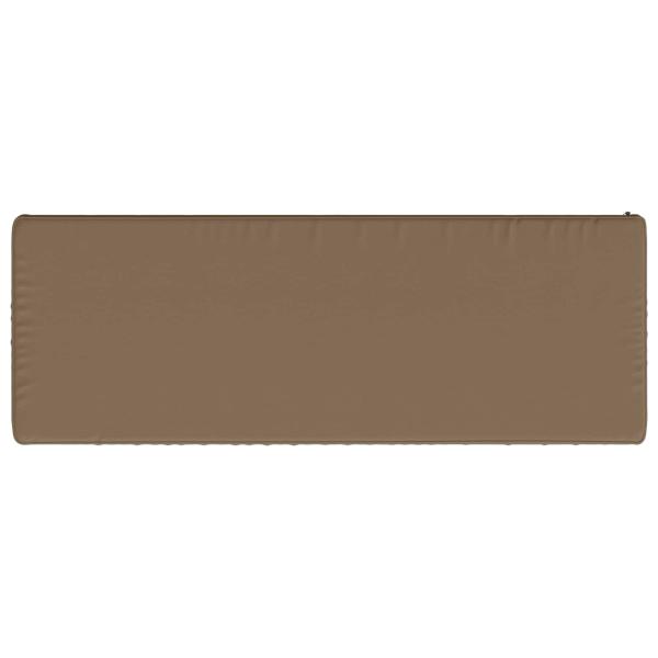 1-teiliges Bankkissen VUGHT 100 % Polyester Taupe