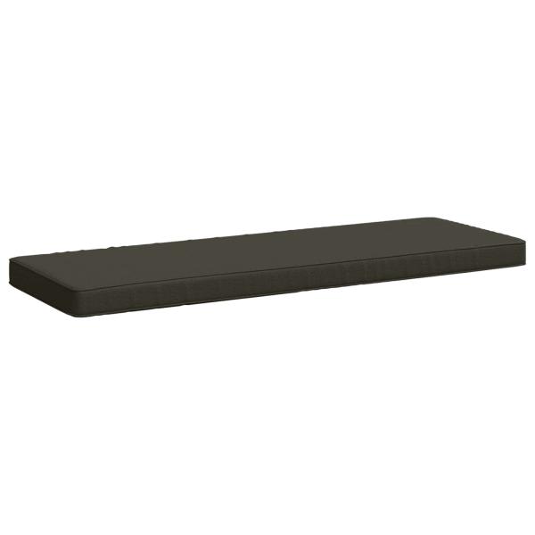 2-teilige Bankkissen VUGHT 2 stk. 100 % Polyester Anthrazit