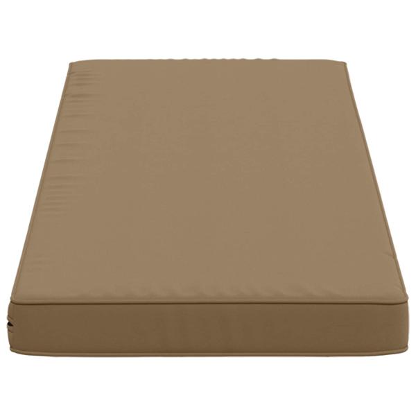 1-teiliges Bankkissen VUGHT 100 % Polyester Taupe